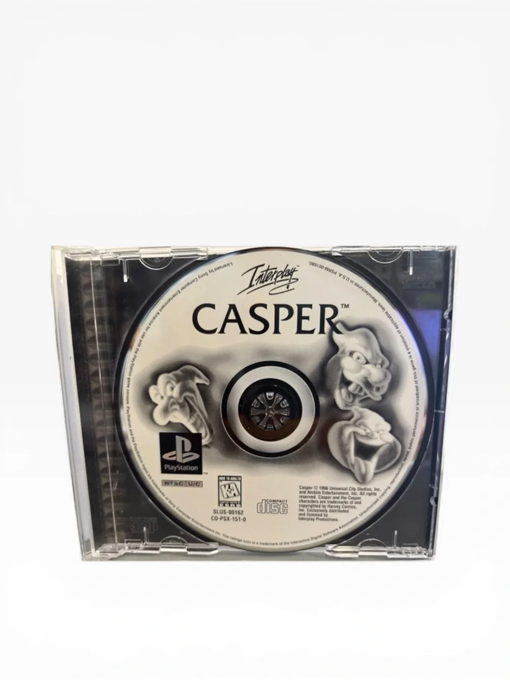 ClassicCasper a Haunting 3D Challenge PlayStation 1 Complete CIB w/ Reg Card